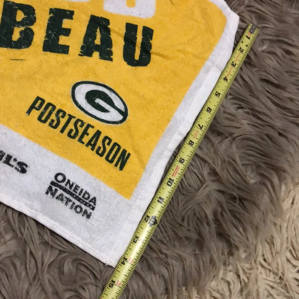 NWT Vintage 2015-Green Bay Packers Cotton “Golf” Towel-17x14-Kohl’s Dept Store